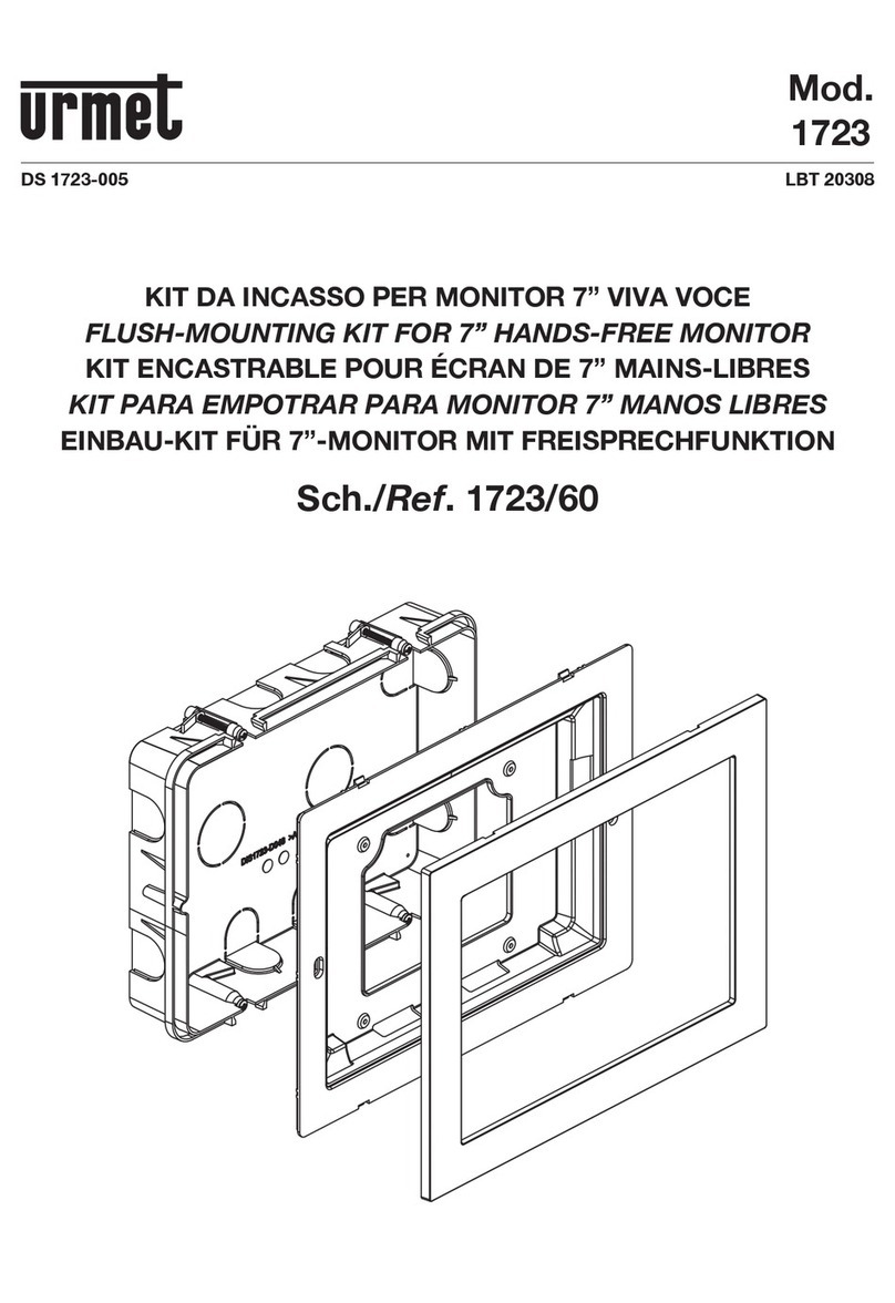 urmet domus 1723 User manual