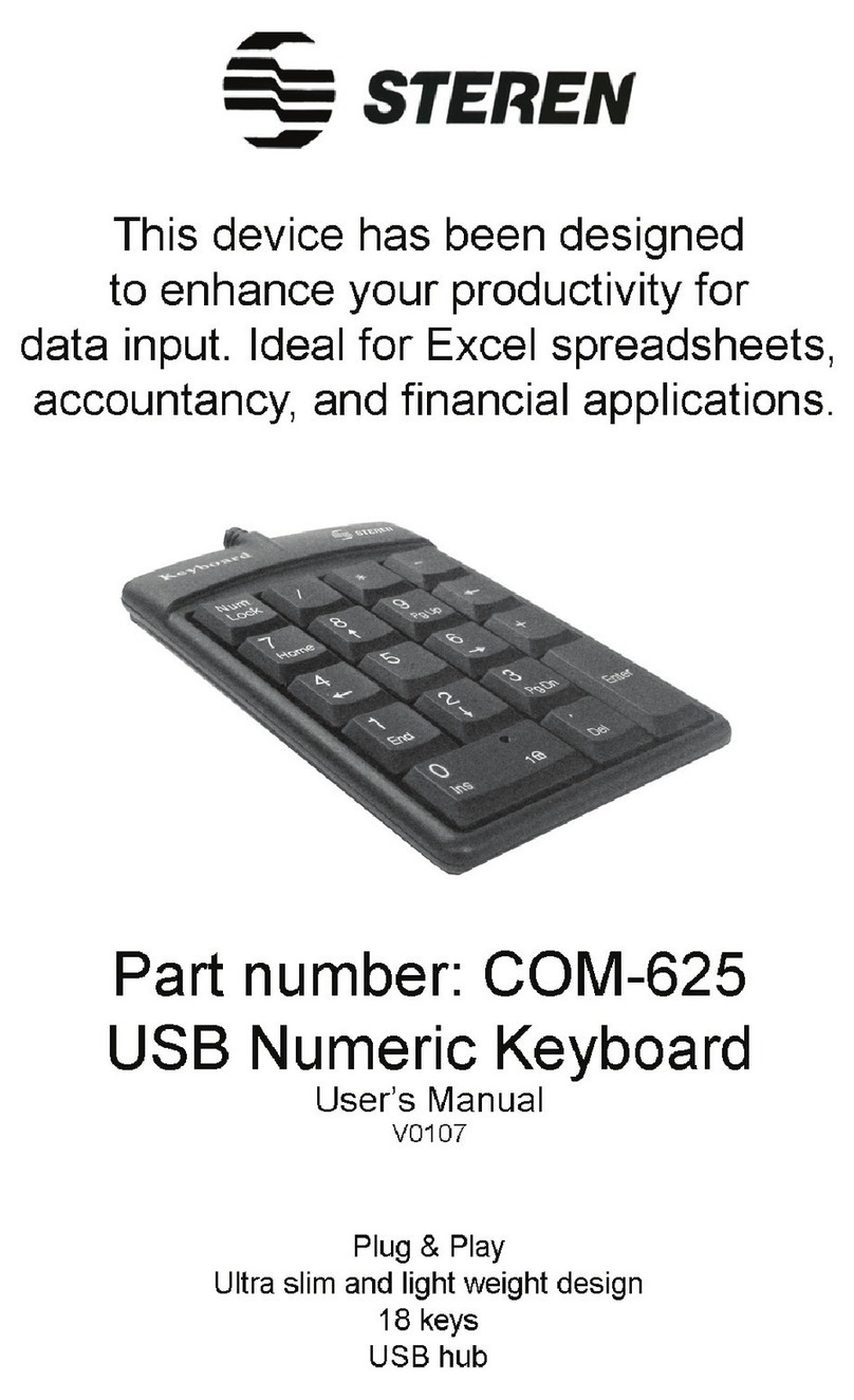 Steren COM-625 User manual