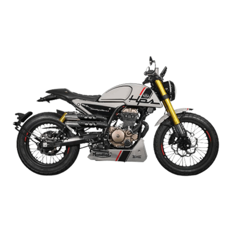 Mondial Designs Limited HPS125 CBS owner's manual