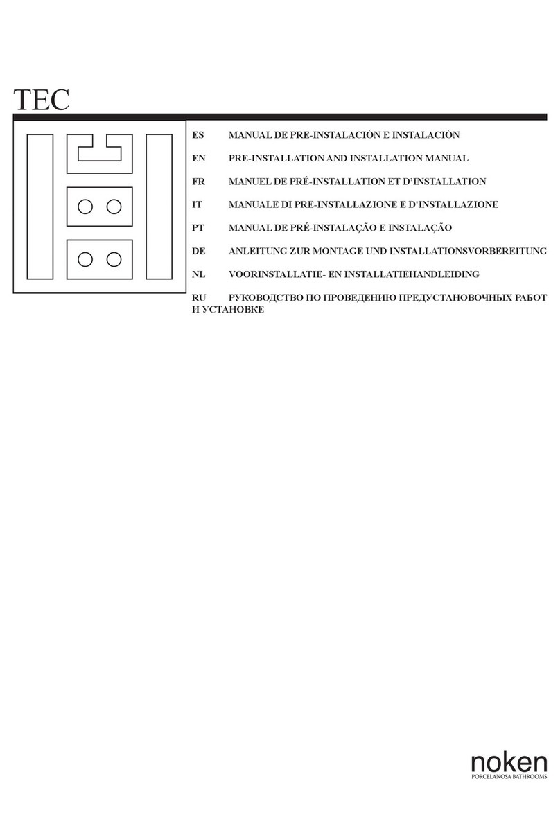 noken TEC PRE-INSTALLATION AND INSTALLATION MANUAL noken TEC PRE-INSTALLATION AND INSTALLATION MANUAL