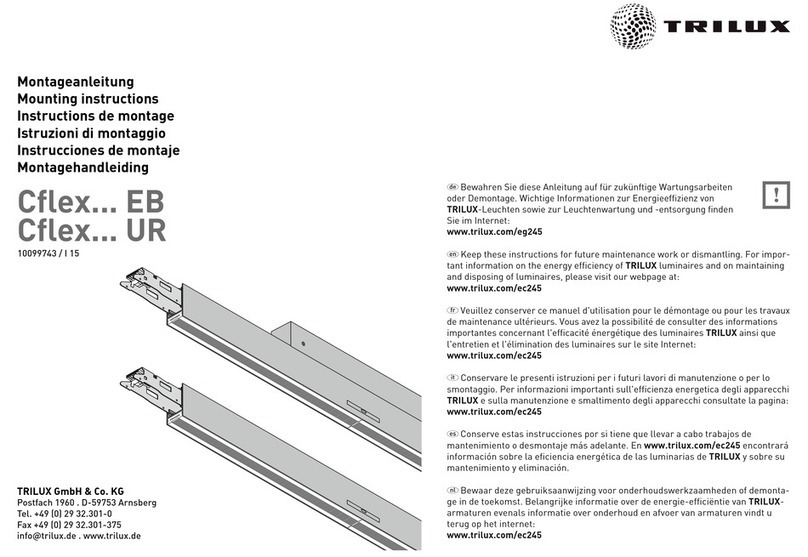 Trilux Cflex EB Series User manual