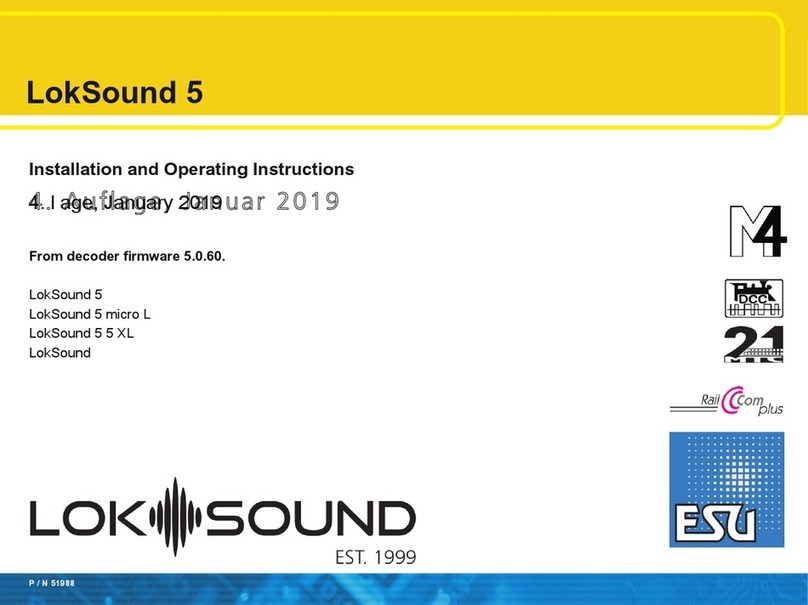 Esu LokSound 5 User manual