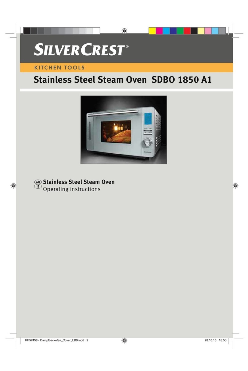 Silvercrest SDBO 1850 A1 operating instructions