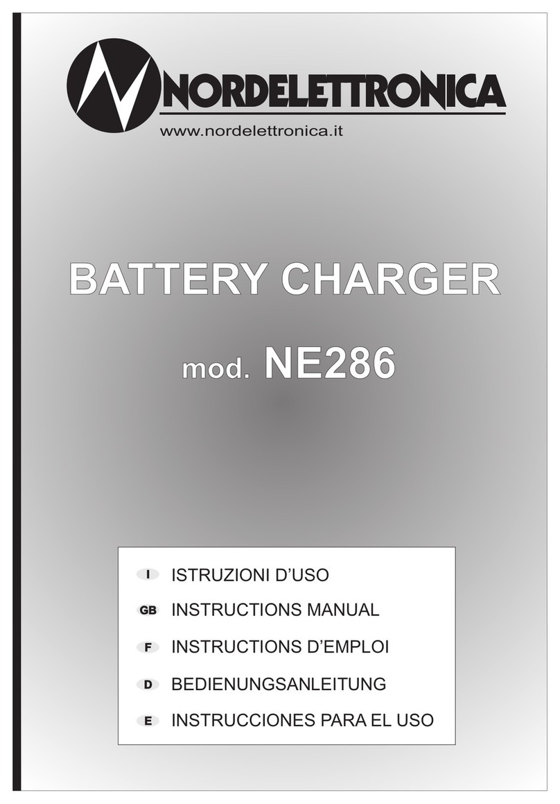 Nordelettronica NE286 instruction manual