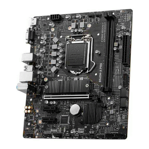 MSI B560M PRO User manual