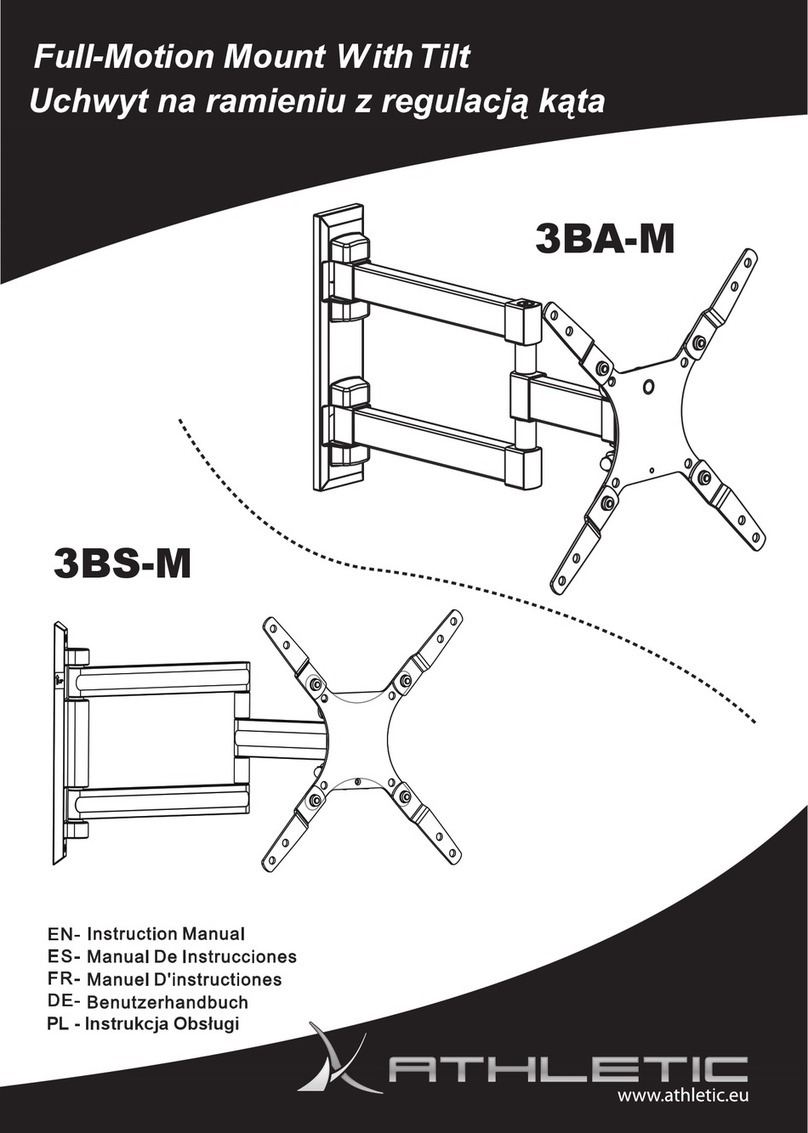 Athletic 3BA-M instruction manual