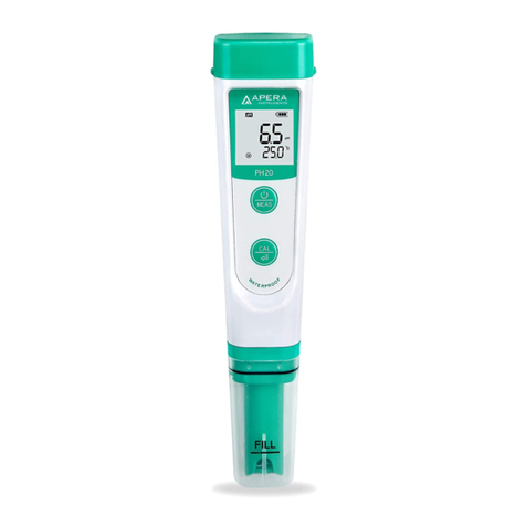 Apera Instruments PH20 instruction manual