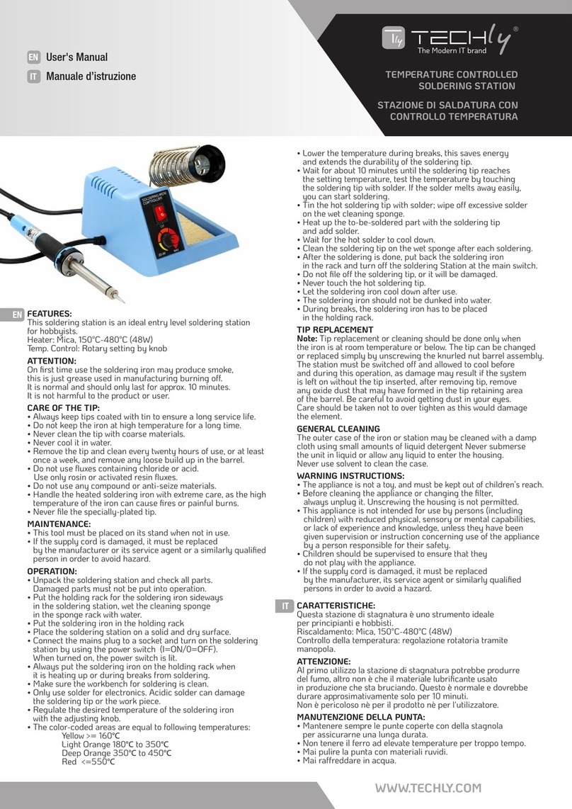 Techly I-TOOL-SD-091TY User manual