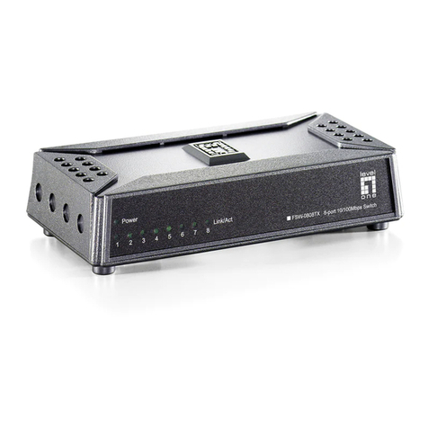 LevelOne FSW-0808TX quick start guide LevelOne FSW-0808TX quick start guide