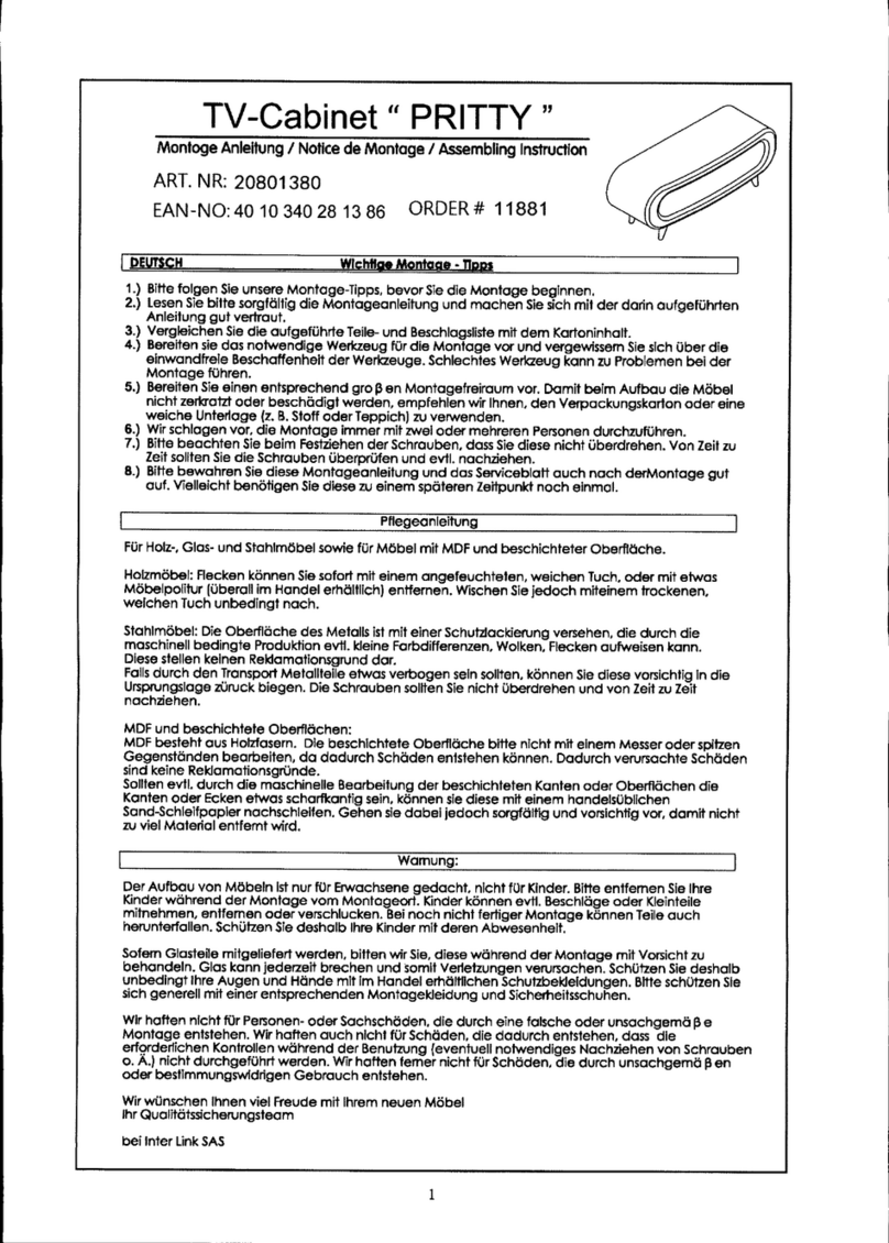 INTER LINK SAS PRITTY User manual INTER LINK SAS PRITTY User manual