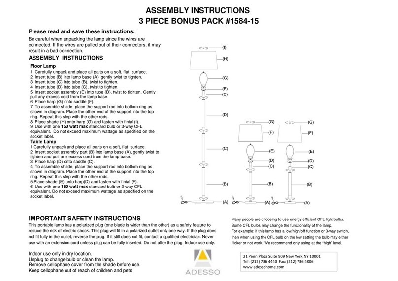 Adesso 1584-15 User manual Adesso 1584-15 User manual