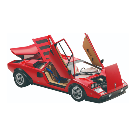 De Agostini MODEL SPACE Lamborghini Countach LP 500S Assembly guide