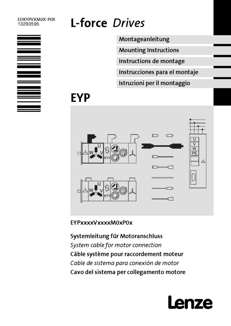 Lenze L-force EYP Series User manual