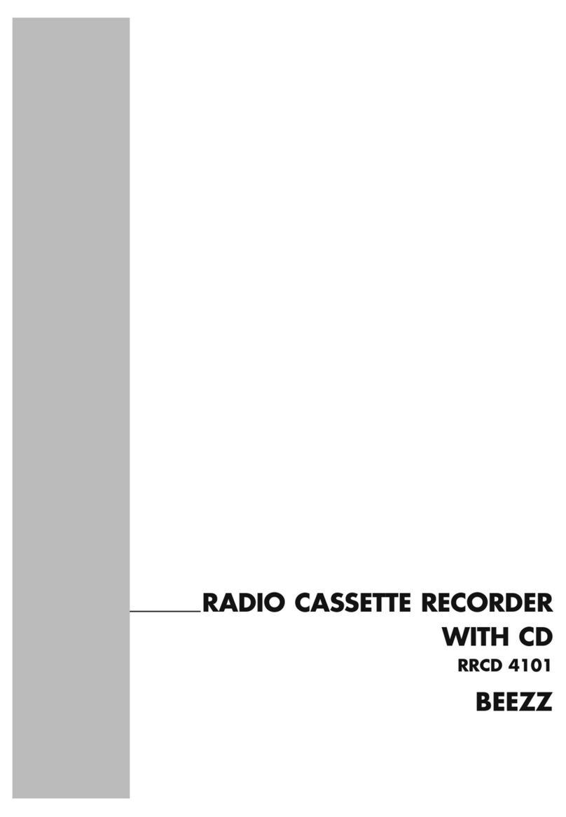 Grundig BEEZZ RRCD 4101 User manual