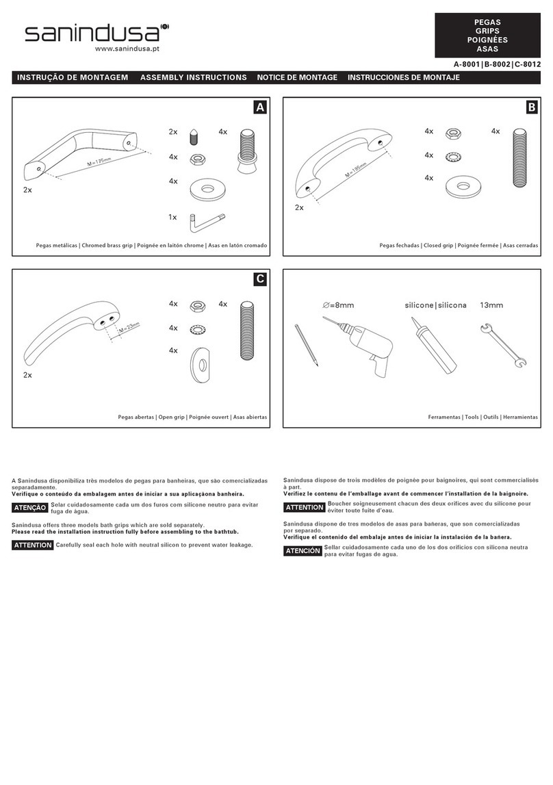 sanindusa A-8001 Assembly instructions sanindusa A-8001 Assembly instructions