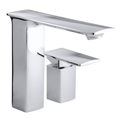 Kohler Stance 14775-4-CP Assembly instructions