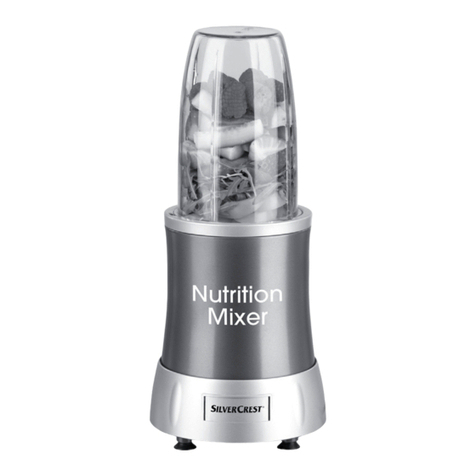 Silvercrest Nutrition Mixer XJ-13409 User manual Silvercrest Nutrition Mixer XJ-13409 User manual