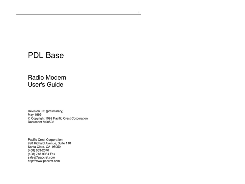 Pacific Crest PDL user guide