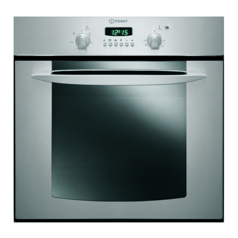 Indesit FIE 36 K.B IX GB User manual