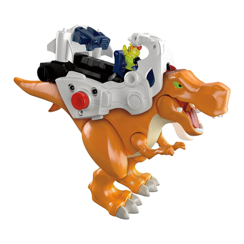 Fisher-Price Imaginext Deluxe T-Rex User manual