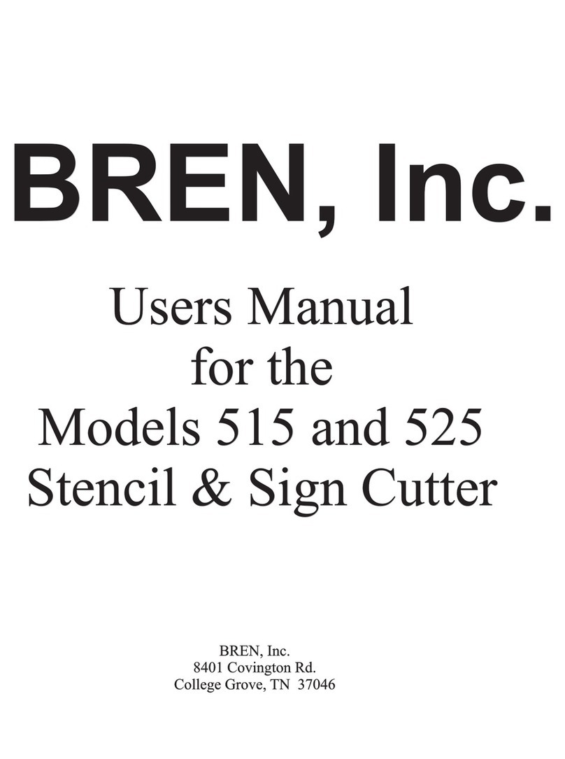 BREN 515 User manual