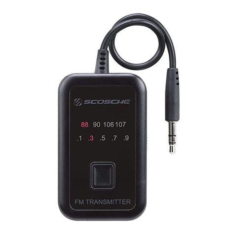 Scosche TUNEIN FMT4-RP user manual