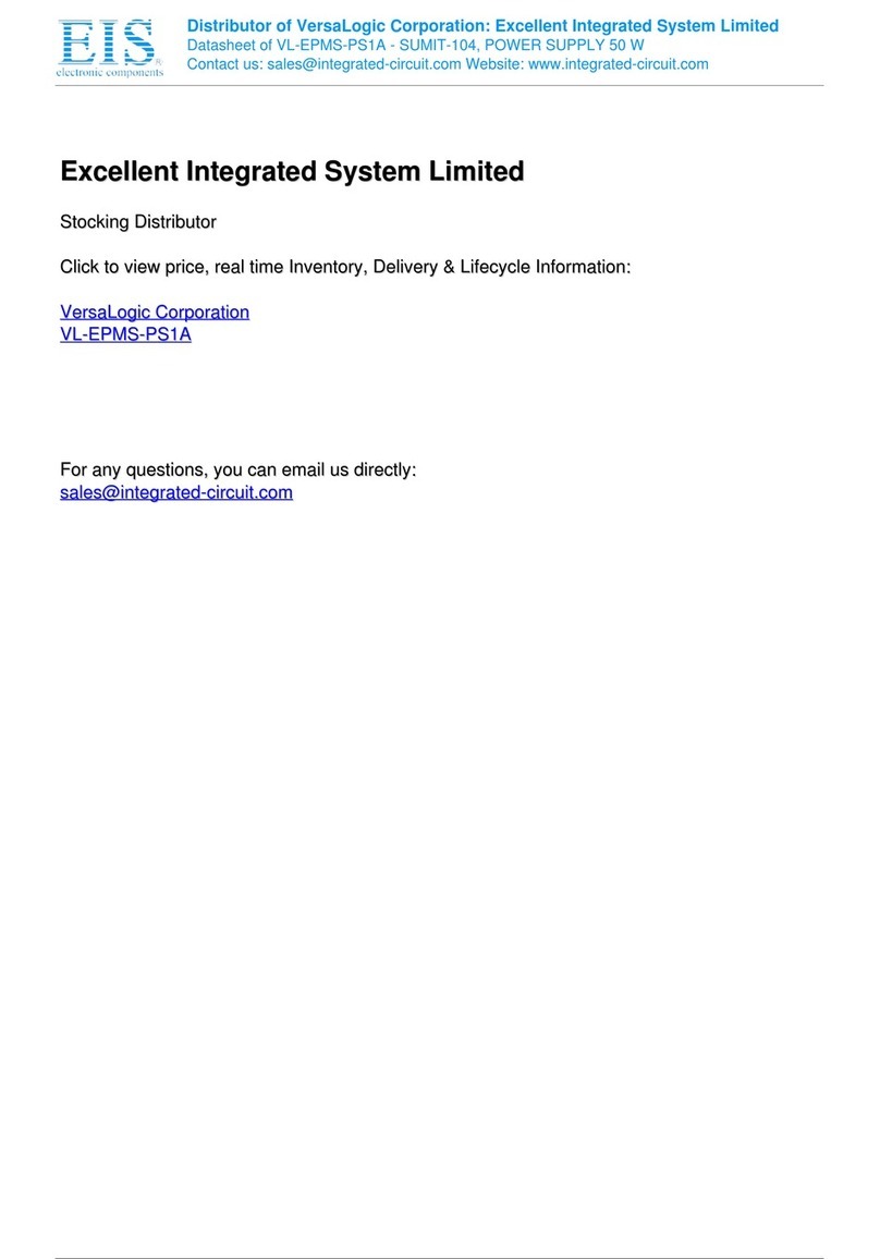 VersaLogic EPMs-PS1 User manual