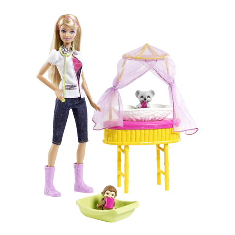 Mattel Barbie W2760 User manual