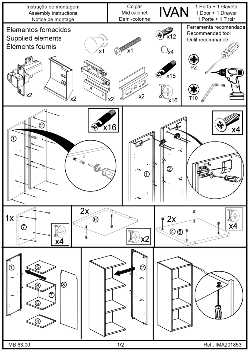 CONFORAMA IVAN User manual