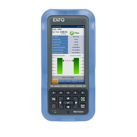 EXFO MaxTester 635G user guide