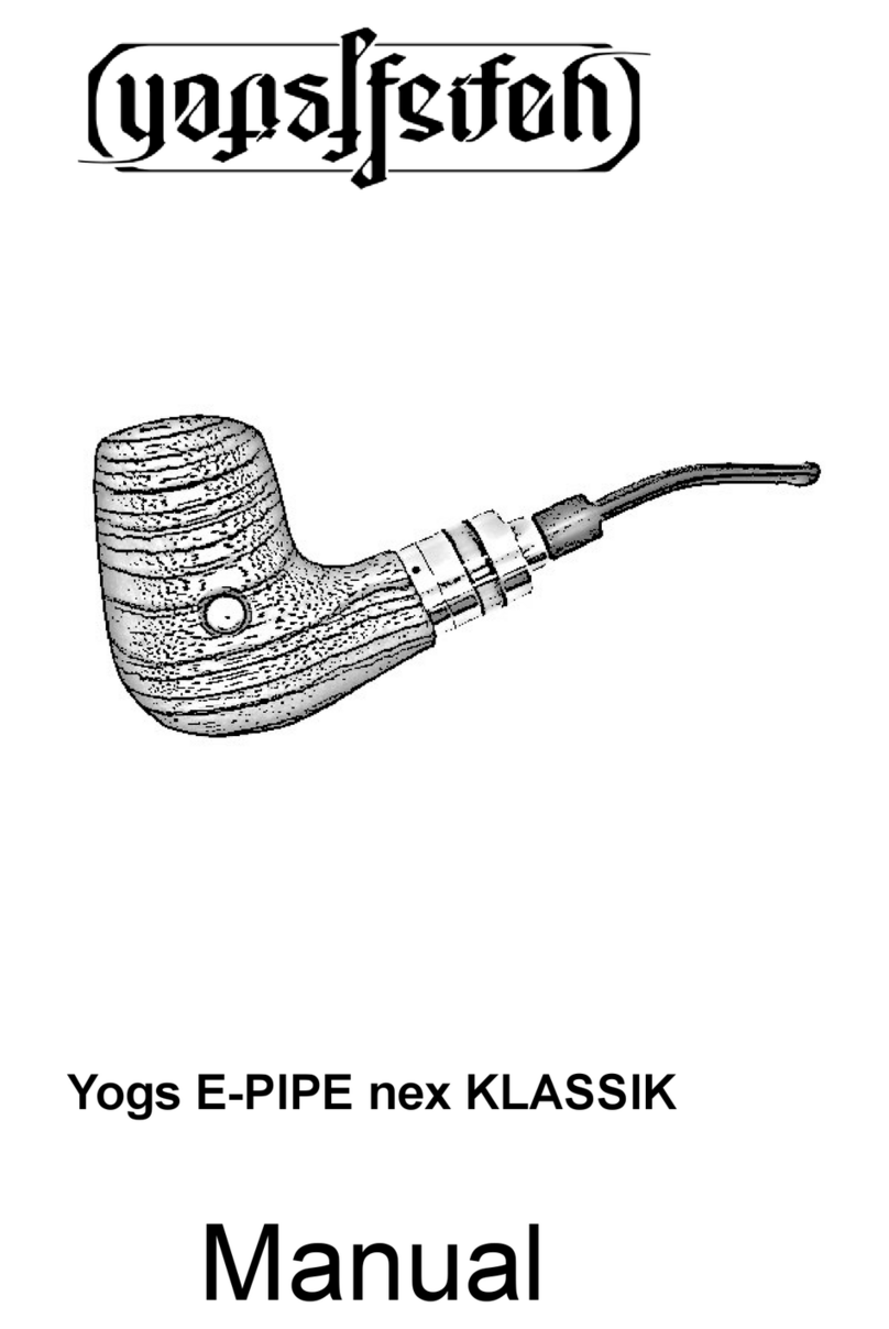 Yogs-Pfeifen E-PIPE nex KLASSIK manual