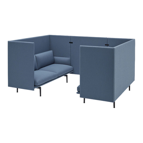 muuto OUTLINE PANEL Assembly instructions