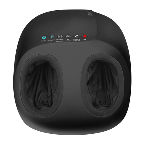 HoMedics FMS-360HJ Instruction manual and  warranty information