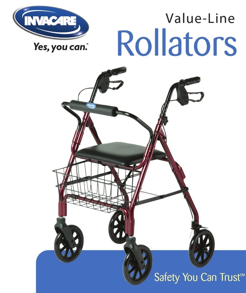 Invacare 65410 manual
