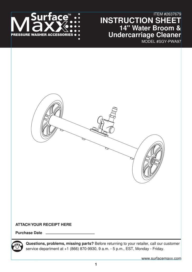 SurfaceMaxx SGY-PWA97 instruction sheet