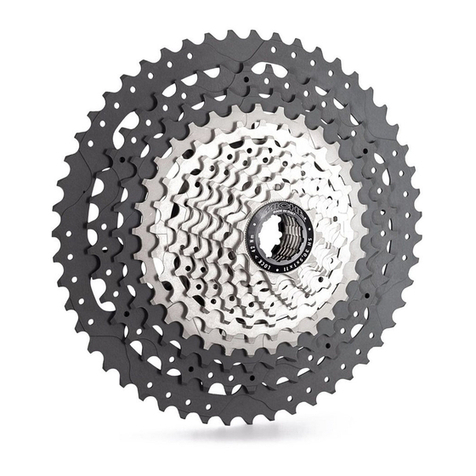 Miche CASSETTE XM 12-11 SPEEDS User guide