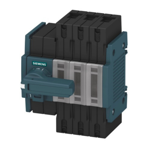 Siemens 3KD16-2 Series operating instructions
