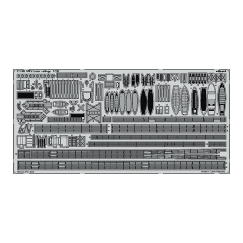 Eduard HMS Exeter railings 1/350 quick start guide