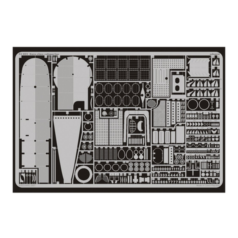 Eduard Gato class submarine 1/72 quick start guide