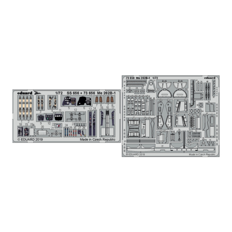 Eduard Me 262B-1 User manual Eduard Me 262B-1 User manual