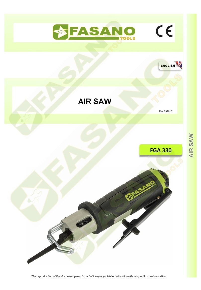 FASANO TOOLS FGA 330 manual