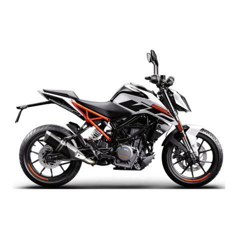 Mastech KTM DUKE 250 Assembly instruction