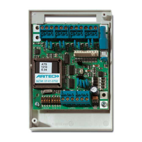 GE Interlogix ARITECH ATS1210 User manual