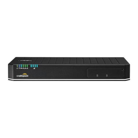 Cradlepoint E3000-C18B User manual