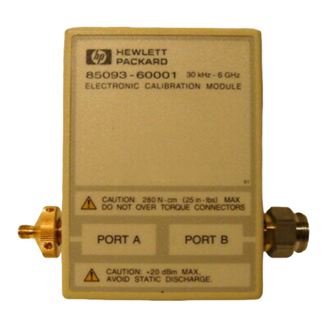 HP HP 85091A reference guide