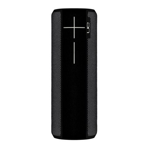 Logitech ULTIMATE EARS BOOM 2 User manual