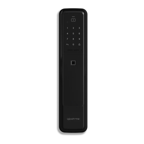 Igloohome Push-Pull Mortise Installer/user guide