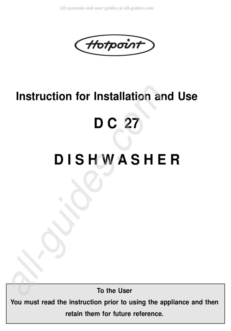 Hotpoint D C 27 Guide