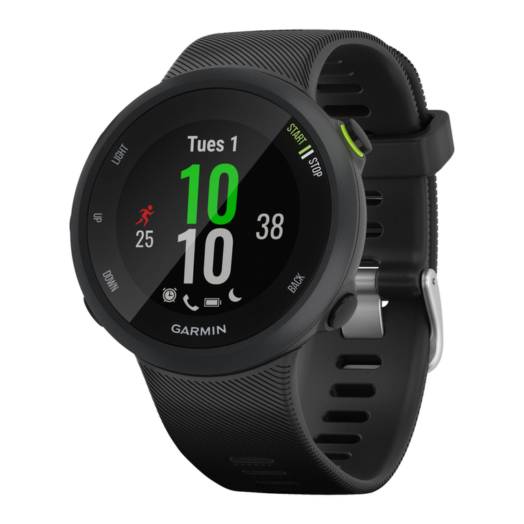 Garmin FORERUNNER 45 User manual