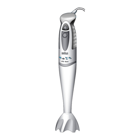 Braun MR 4050 BC User manual